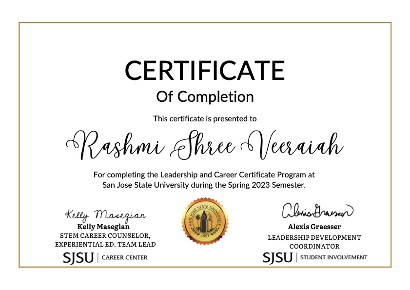 Certificate 1